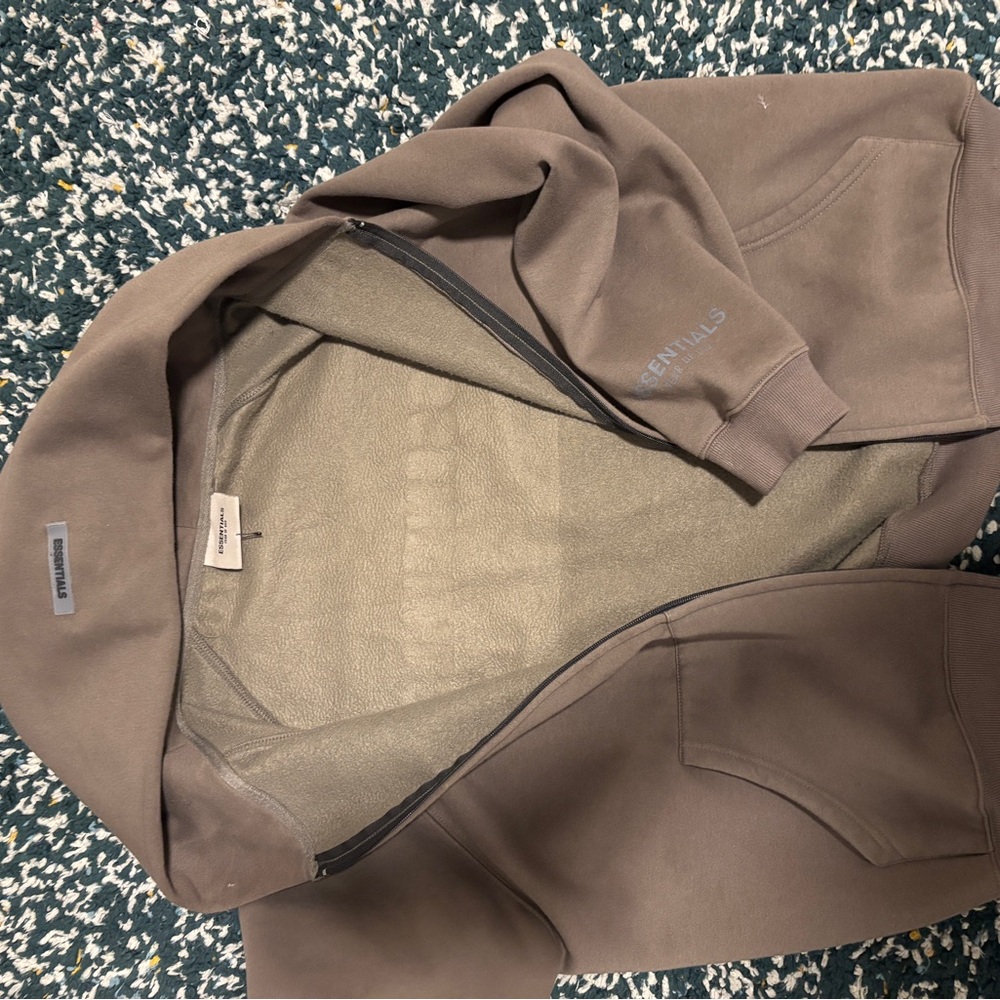 Essentials Taupe Hoodie